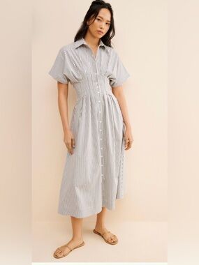 Tobie Shirt Dress by Exquise at Anthropologie